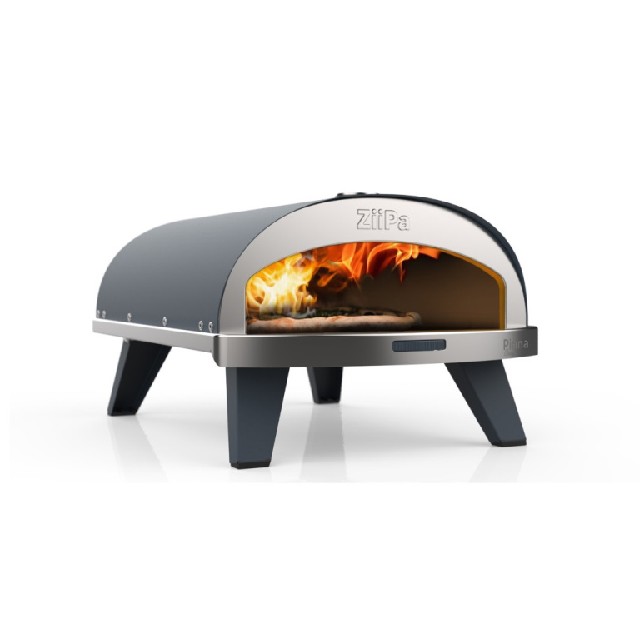 Pizza pec na plyn 31cm Piana ZiiPa # šedá